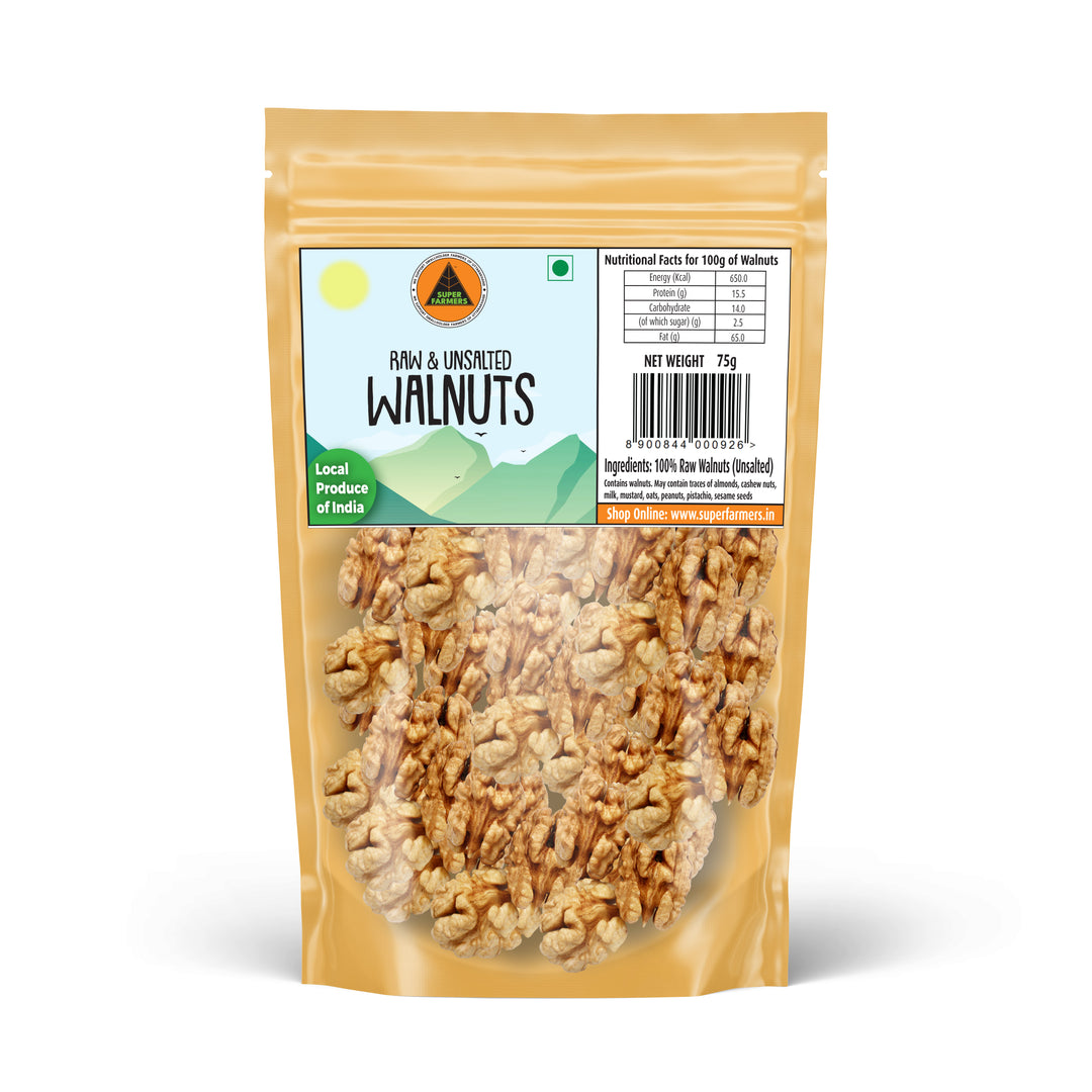 Walnuts (Kernels) | Omega-3 Rich, Brain-Shaped Superfood
