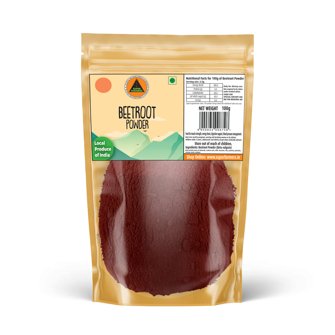 Beetroot (Powder) | Vibrant, Energizing & Heart-Healthy Superfood