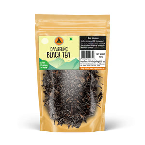 Darjeeling Black Tea | Exquisite Muscatel Aroma, Premium Loose Leaf from the Misty Hills