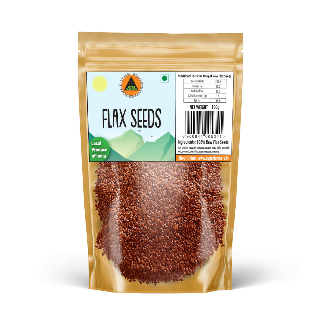 Flax Seeds | Nutty & Omega-3 Rich Superfood