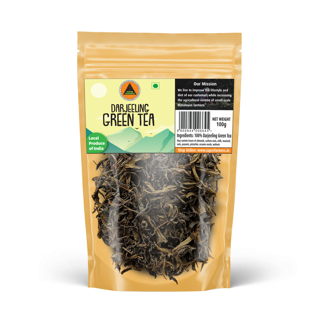 Darjeeling Green Tea | Lush, Refreshing & Antioxidant-Rich Loose Leaf