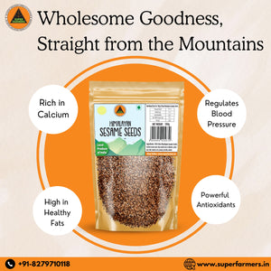Himalayan Sesame Seeds | Nutty, Tiny & Calcium-Rich