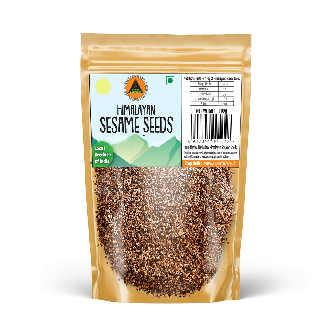 Himalayan Sesame Seeds | Nutty, Tiny & Calcium-Rich
