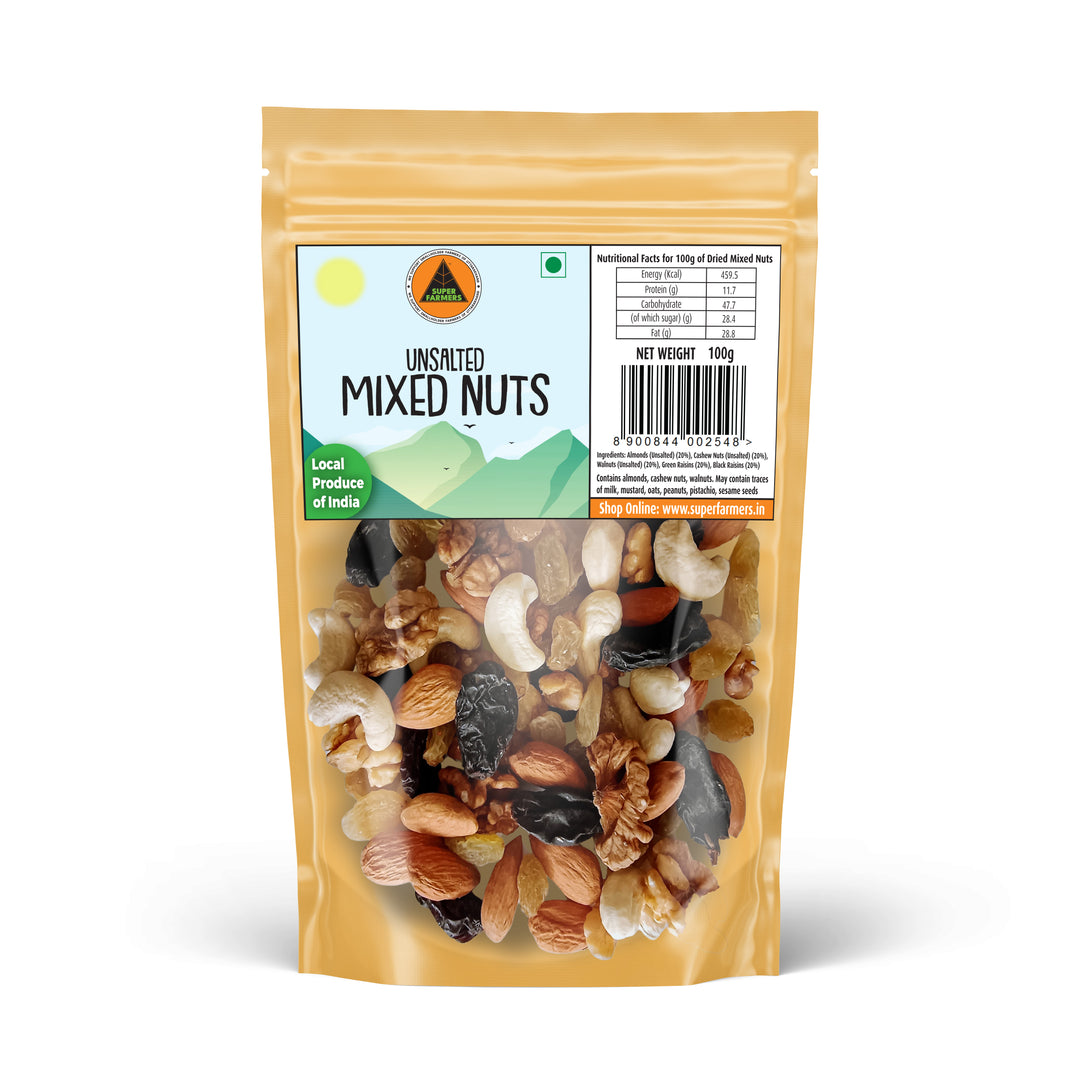 Mixed Nuts – Assorted, Crunchy & Nutrient-Dense Snack