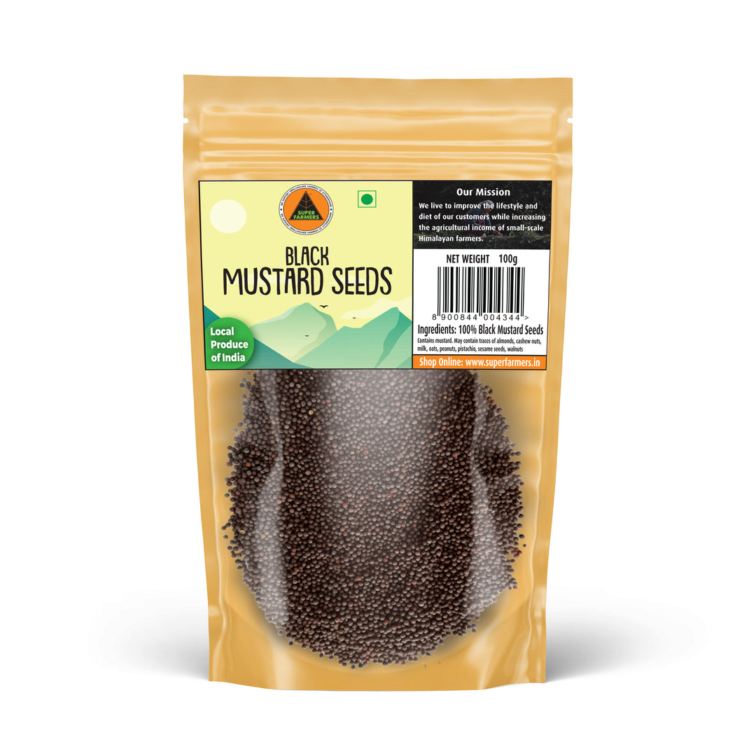 Black Mustard Seeds | Pungent, Peppery & Earthy