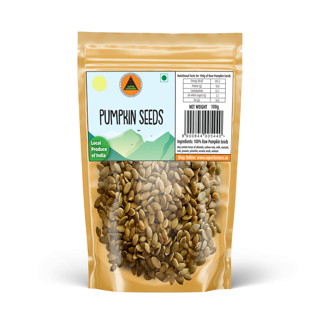 Pumpkin Seeds | Crunchy, Protein-Packed & Mineral-Rich