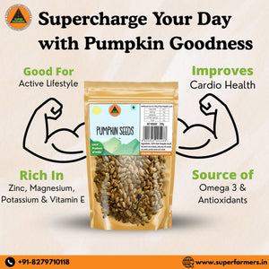 Pumpkin Seeds | Crunchy, Protein-Packed & Mineral-Rich